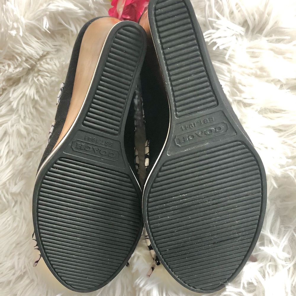 Gently used COACH Thalia DNM/ 4/cm SIG black shoes - Picture 6 of 8